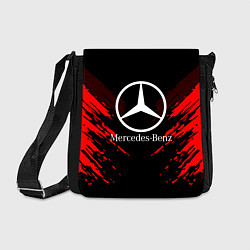 Сумка на плечо Mercedes-Benz: Red Anger, цвет: 3D-принт