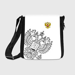 Сумка на плечо Russia: White Edition, цвет: 3D-принт