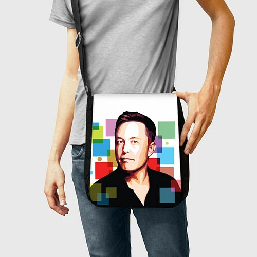 Сумка на плечо Илон Маск / 3D-принт – фото 2
