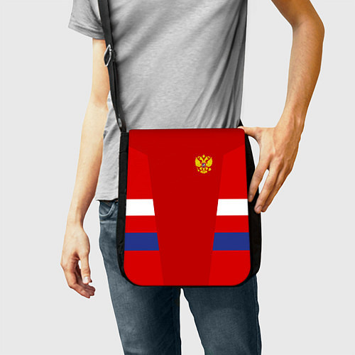 Сумка на плечо Russia: Sport Tricolor / 3D-принт – фото 2