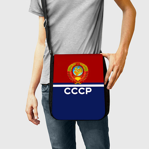 Сумка на плечо СССР: Спортсмен / 3D-принт – фото 2