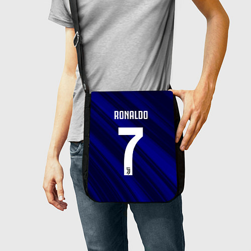 Сумка на плечо Ronaldo 7: Blue Sport / 3D-принт – фото 2