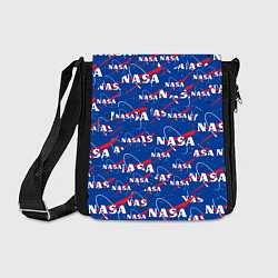 Сумка на плечо NASA: Logo Pattern, цвет: 3D-принт