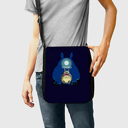 Сумка на плечо Ночной Тоторо, цвет: 3D-принт — фото 2