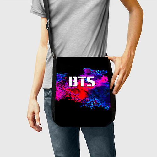 Сумка на плечо BTS: Colors Explode / 3D-принт – фото 2