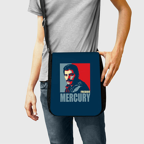 Сумка на плечо Queen: Freddie Mercury / 3D-принт – фото 2