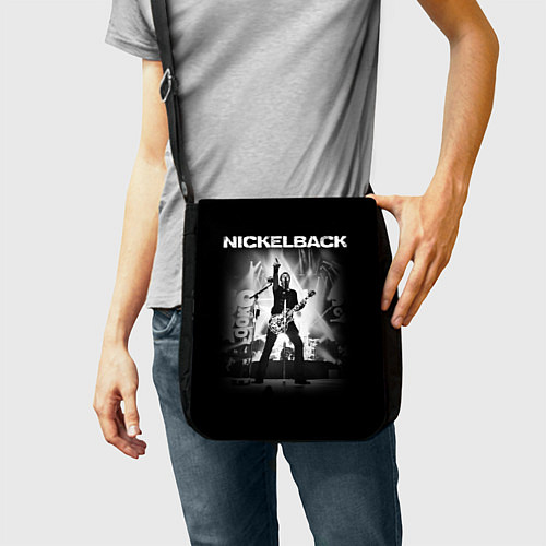 Сумка на плечо Nickelback Rock / 3D-принт – фото 2