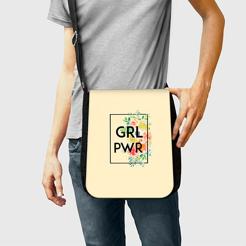 Сумка на плечо GRL PWR / 3D-принт – фото 2