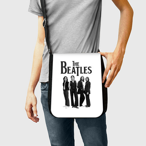 Сумка на плечо The Beatles: White Side / 3D-принт – фото 2
