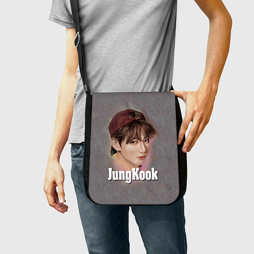 Сумка на плечо BTS JungKook / 3D-принт – фото 2