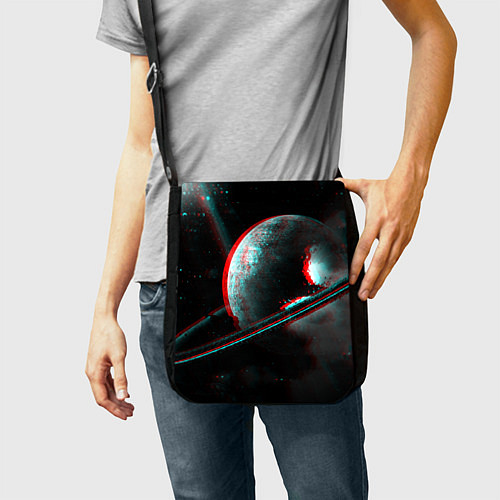 Сумка на плечо Cosmos Glitch / 3D-принт – фото 2