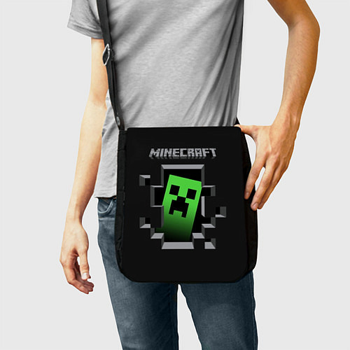 Сумка на плечо Minecraft Creeper / 3D-принт – фото 2