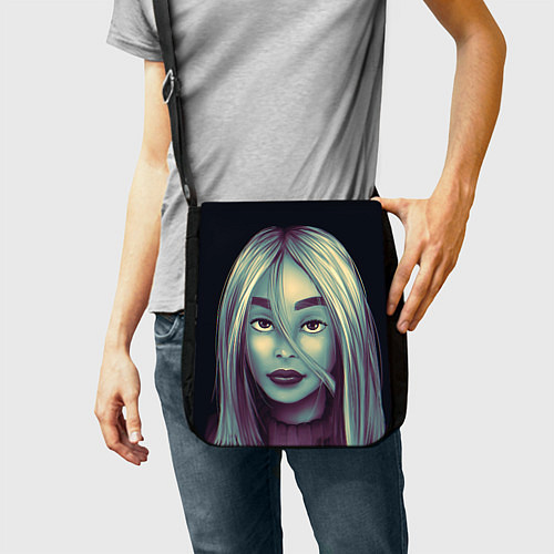 Сумка на плечо Billie Eilish / 3D-принт – фото 2