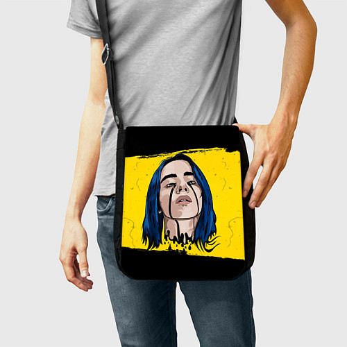 Сумка на плечо Billie Eilish / 3D-принт – фото 2