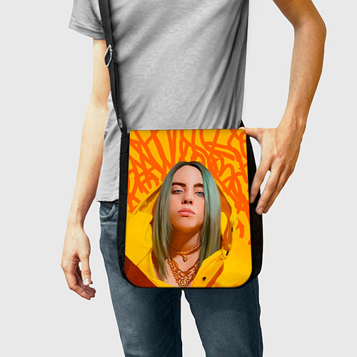 Сумка на плечо Billie Eilish / 3D-принт – фото 2