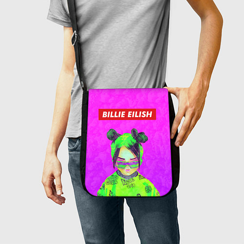 Сумка на плечо Billie Eilish / 3D-принт – фото 2