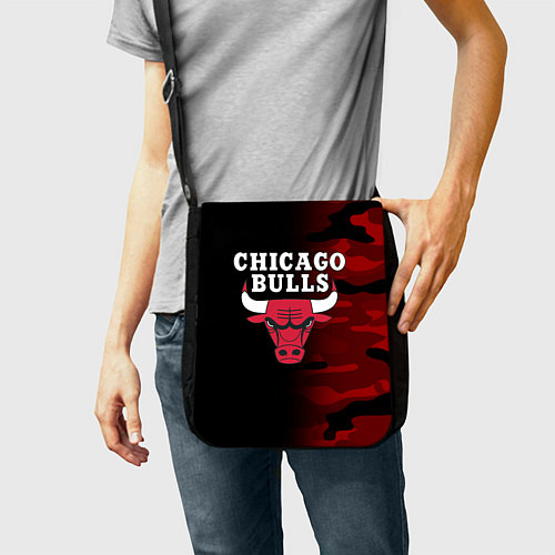 Сумка на плечо CHICAGO BULLS / 3D-принт – фото 2