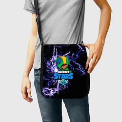 Сумка на плечо BRAWL STARS LEON, цвет: 3D-принт — фото 2