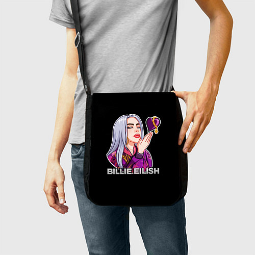 Сумка на плечо BILLIE EILISH / 3D-принт – фото 2