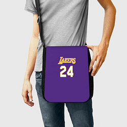 Сумка на плечо Los Angeles Lakers Kobe Brya, цвет: 3D-принт — фото 2