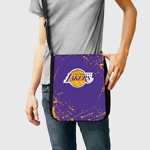 Сумка на плечо LA LAKERS / 3D-принт – фото 2