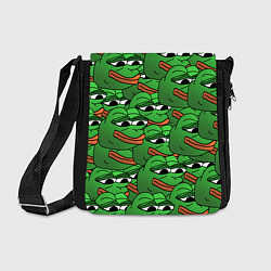 Сумка на плечо Pepe The Frog, цвет: 3D-принт
