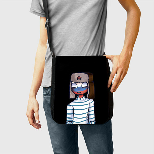 Сумка на плечо CountryHumans - Россия / 3D-принт – фото 2