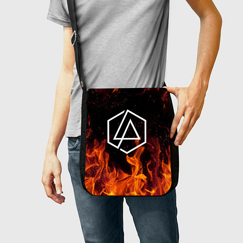 Сумка на плечо LINKIN PARK / 3D-принт – фото 2