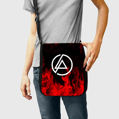 Сумка на плечо LINKIN PARK / 3D-принт – фото 2