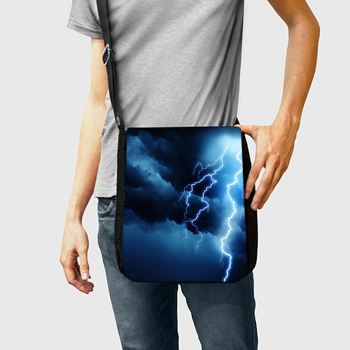 Сумка на плечо STORM / 3D-принт – фото 2