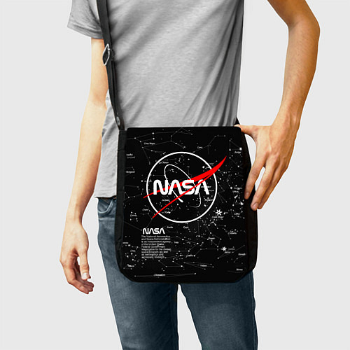 Сумка на плечо NASA / 3D-принт – фото 2
