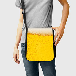 Сумка на плечо Пиво, цвет: 3D-принт — фото 2