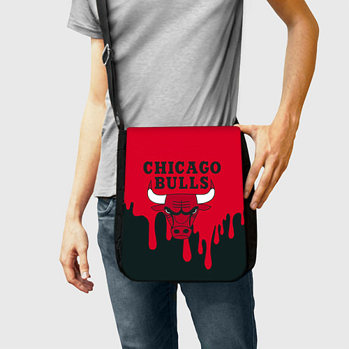 Сумка на плечо Chicago Bulls / 3D-принт – фото 2