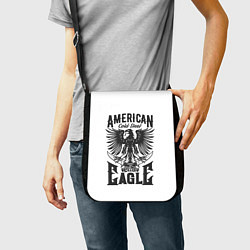 Сумка на плечо Американский орел Z, цвет: 3D-принт — фото 2