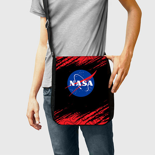 Сумка на плечо NASA НАСА / 3D-принт – фото 2