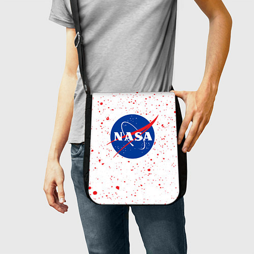 Сумка на плечо NASA НАСА / 3D-принт – фото 2