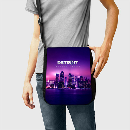 Сумка на плечо Detroit Become Human S / 3D-принт – фото 2