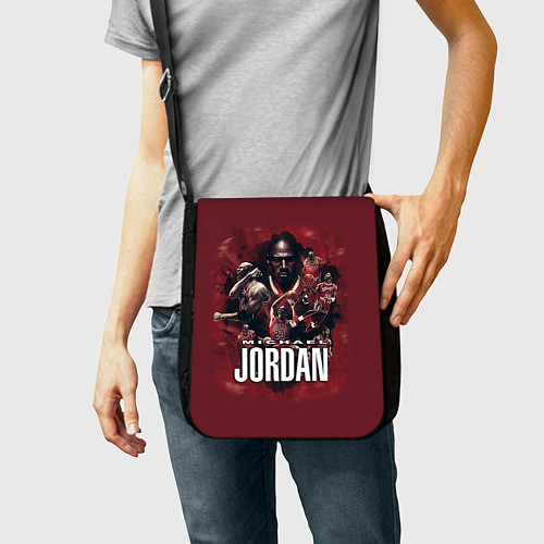 Сумка на плечо MICHAEL JORDAN / 3D-принт – фото 2