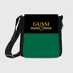 Сумка на плечо GUSSI ГУСИ, цвет: 3D-принт