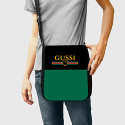Сумка на плечо GUSSI ГУСИ, цвет: 3D-принт — фото 2