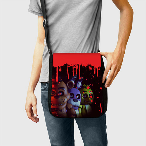 Сумка на плечо Five Nights At Freddys / 3D-принт – фото 2