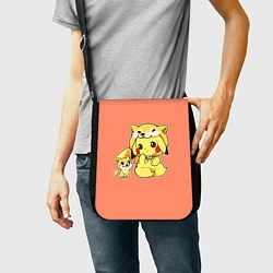 Сумка на плечо Pikachu Pika Pika, цвет: 3D-принт — фото 2