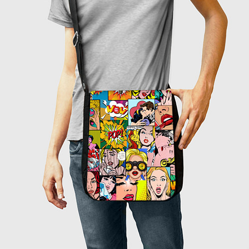 Сумка на плечо Pop Art / 3D-принт – фото 2