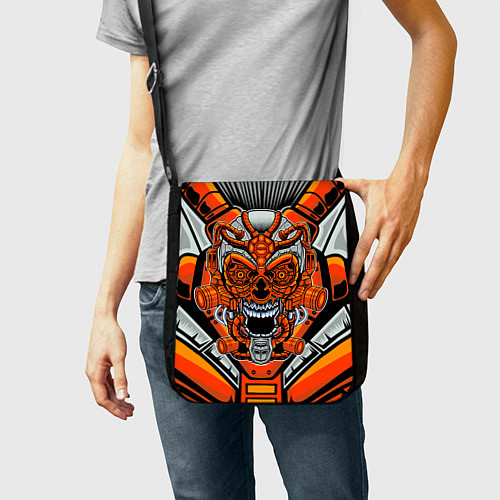 Сумка на плечо CyberSkull / 3D-принт – фото 2