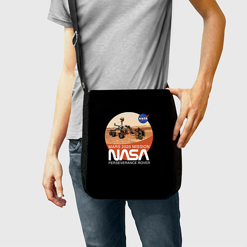 Сумка на плечо NASA - Perseverance / 3D-принт – фото 2