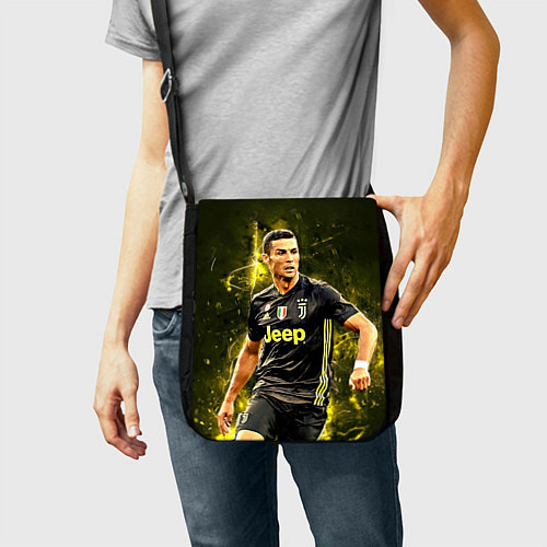 Сумка на плечо Cristiano Ronaldo Juventus / 3D-принт – фото 2