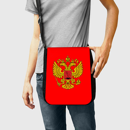 Сумка на плечо РОССИЯ RUSSIA UNIFORM / 3D-принт – фото 2