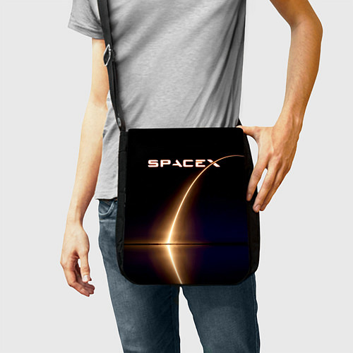 Сумка на плечо Space X / 3D-принт – фото 2