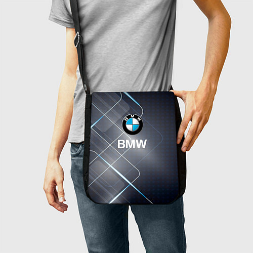 Сумка на плечо BMW Logo / 3D-принт – фото 2