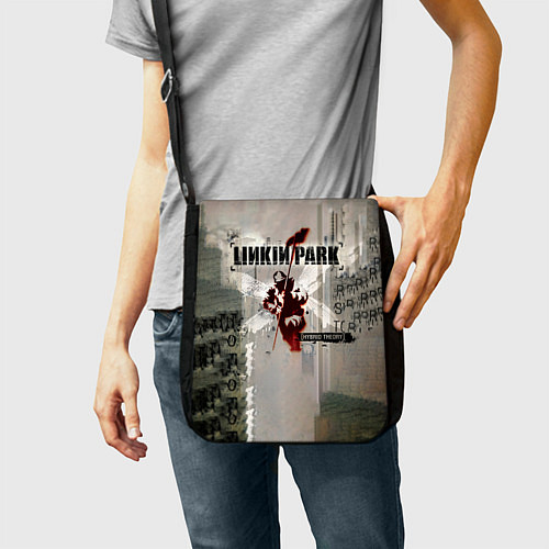 Сумка на плечо Hybrid Theory Live Around The World - Linkin Park / 3D-принт – фото 2